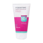 ژل بهداشتی بانوان نئودرم مدل Femintime حجم 150 میلی لیتر