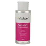محلول پاک‌کننده آرایش ویتالیر مدل سنسی ویت مناسب پوست حساس حجم 250 میلی‌لیتر