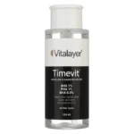 محلول پاک کننده آرایش ویتالیر مدل تایم ویت حجم 250 میلی لیتر