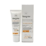 فلوئید ضد آفتاب بدون رنگ مارگریت SPF50 مدل fusion Water محافظ UVA،UVB مناسب برای پوست معمولی تا خشک حجم 50 میلی لیتر