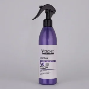 اسپری حالت دهنده و براق کننده مو ویتاپلکس مدل CC03 با حجم 300 میلی‌لیتر، مناسب موهای رنگ شده، آبرسان، ترمیم‌کننده، بدون سولفات، ضد وز و ضد گره خوردگی