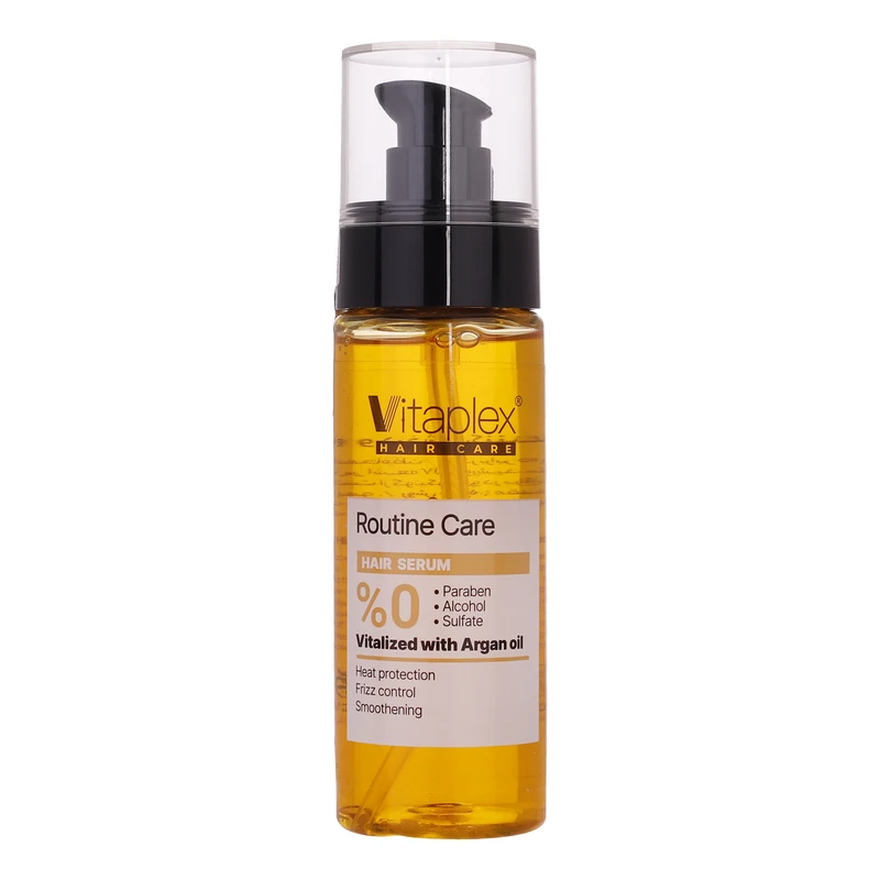 سرم نرم کننده و درخشان کننده موی ویتاپلکس مدل Routine Care با روغن نارگیل مناسب موهای خشک و معمولی حجم 90 میلیلیتر