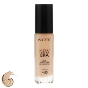 کرم پودر مایع SPF 50 نوت مدل NEW ERA شماره 140 مناسب برای انواع پوست حجم 30 میلی‌لیتر